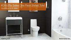 Installation - Saile One-Piece Skirted Toilet