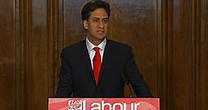 Ed Miliband resigns as leader of the Labour Party