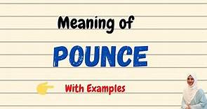 Daily vocabulary | Pounce Meaning | Vocabgram