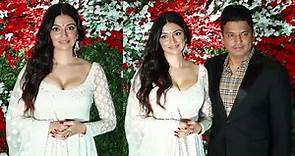 T-Series Owner Bhushan Kumar with GORGEOUS Wife Divya Khosla attend Jayantilal Gada's Son Wedding