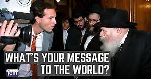 The Rebbe's Message to the World on How to Bring Moshiach