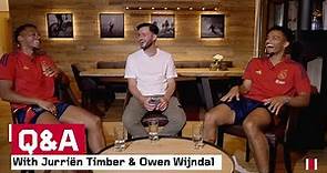 Q&A TIMBER & WIJNDAL 💬 | ‘Owen, do you wanna go on a date with me?’ 😳