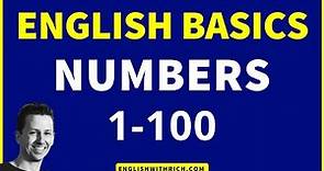 English Basics - Cardinal Numbers 1 - 100