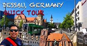 TRAVEL VLOG: DESSAU ROßLAU | SAXONY ANHALT GERMANY | QUICK TOUR