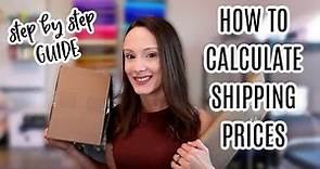 How to Calculate Shipping Cost for Small Business | Step by Step Guide