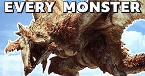 Every Monster In Monster Hunter World in 13 minutes | The Leaderboard
