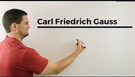 Die Geschichte von Carl Friedrich Gauss und den ersten 100 Zahlen....