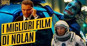 I migliori film di Christopher Nolan (secondo voi)