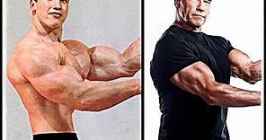 Arnold Schwarzenegger from 14 to 67 years