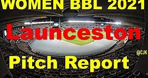 Launceston pitch report | Aurora Stadium, Launceston pitch report | WBBL Pitch Report