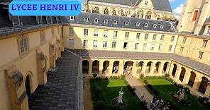 LE LYCEE HENRI IV à Paris, visite de l'établissement de renommée internationale