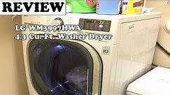 LG WM3997HWA 4.3 Cu. Ft. Washer Dryer Review - Part 1