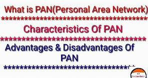 Personal Area Network (PAN)