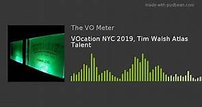 VOcation NYC 2019, Tim Walsh Atlas Talent