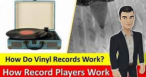 How Does a Record Player Work ? | How Do Gramophones Work? (in Hindi)