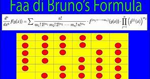 Faa Di Bruno's Formula and Higher Order Derivatives [Calculus]