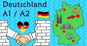Deutsch A1 / A2: Deutschland - Geographie & Kultur / Learn German: Geography & Culture in Germany