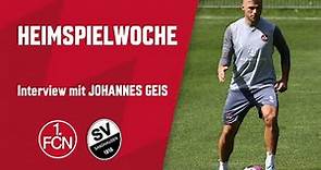 "Wir freuen uns auf unsere Fans" | Johannes Geis im Gespräch | 1. FC Nürnberg