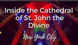 Inside the Cathedral of St. John the Divine in New York City