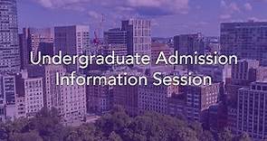 Emerson College - Undergraduate Admission Information Session