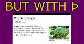 FROGGE but with Þ pronounced correctly