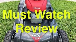THE REVIEW - Honda HRX217VKA 21" 186cc Select Drive™ Self-Propelled Lawn Mower