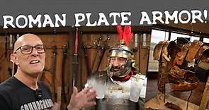 What was Roman Army PLATE ARMOR? (All about 'Lorica Segmentata' wearing and use)