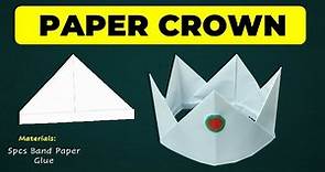 How To Make Easy Paper Crown | Bible Kids Craft | The Story Of Queen Esther | Wanderers Craft
