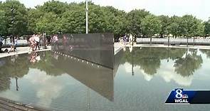 Wall of Remembrance dedicated at Korean War Veterans Memorial