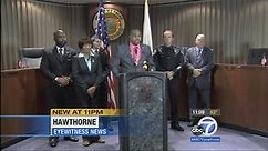 Hawthorne Mayor Chris Brown asked to resign from office by residents