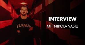 Nikola Vasilj im Interview vor dem Fortuna-Spiel