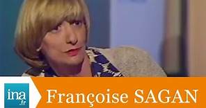 Françoise Sagan "Avec mon meilleur souvenir" - Archive INA