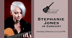 Stephanie Jones in Concert