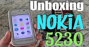 Nokia 5230 White Unboxing & review | Vintage Mobile Phone Collection