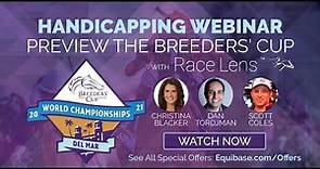 Handicap the 2021 Breeders Cup with Race Lens