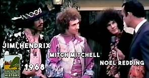 Jimi Hendrix - Mitch Mitchell - Noel Redding 1968 with Harry Martin