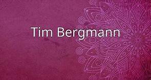 Tim Bergmann