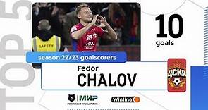 Fedor Chalov | All goals from the first part of the 22/23 season