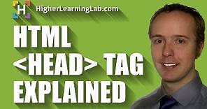 HTML Head tag explained