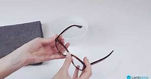 Come regolare la montatura degli occhiali in casa