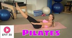 Intermediate Pilates Routine, Mat Routine, Attain Core Strength, Stability + Flexibility