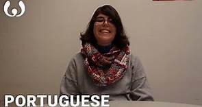 WIKITONGUES: Sara speaking Portuguese