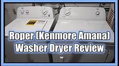 Roper (Kenmore, Amana) Washer Dryer REVIEW (Home Depot) 2019