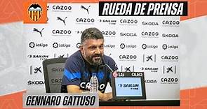 RUEDA DE PRENSA DE GENNARO GATTUSO PREVIA AL VALENCIA CF-GIRONA FC