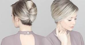 HOW TO: French Twist Updo Hair Tutorial