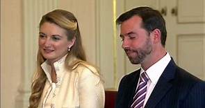 Le mariage civil de Guillaume et Stéphanie - couple grand-ducal héritier du Luxembourg