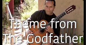 The Godfather Music (Theme) Guitar - Michael Marc (Speak Softly, Love)
