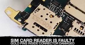 Blackberry Classic Sim Card Reader Connector Repair Solution - Fix Broken Jammed Damaged Service