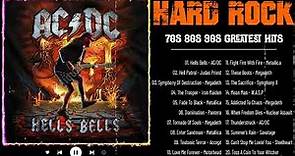 HARD ROCK || The Best Hard Rock Of All Time || AC/DC, Judas Priest, Megadeth, Iron Maiden, Metallica