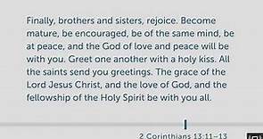 2 Corinthians 13 [Daily Bible Study]